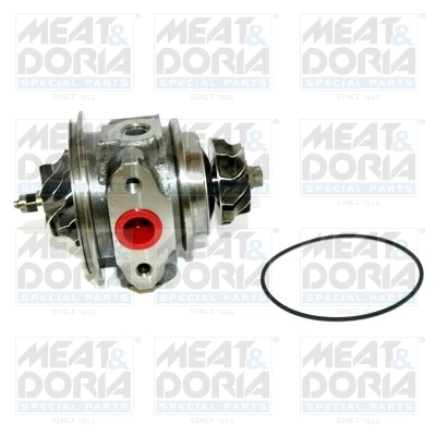 Core assembly, turbocharger